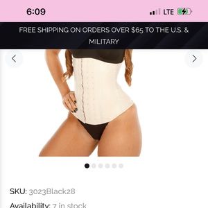 Squeeze me skinny waist trainer , new without tags never been used